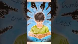 Stop bullying👽say no to bullying😞art#youtubesearch#shortsfeed#drawing#trendigshorts#viyasartgallery