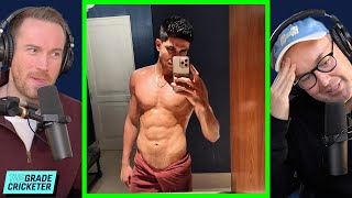 236. Shubman Gill's Topless Selfie, with Mitch Starc, Tom Moody & Phil Walker