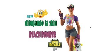 COMO DIBUJAR *NUEVO* BEACH BOMBER SKIN de Fortnite!- How to draw beach bomber TEMPORADA 9 COMO DIBUJAR *NUEVO* BEACH BOMBER SKIN de Fortnite!- How to draw beach bomber TEMPORADA 9