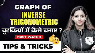 Graph Of Inverse Trigonometric | चुटकियों में कैसे बनाए? | Must Watch | Commerce Wallah by PW