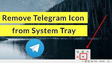 How to Remove Telegram Icon from System Tray Windows PC?