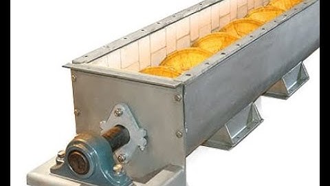 TROUGH SCREW CONVEYOR | CENTRIFUGE MATERIAL CONVEYOR