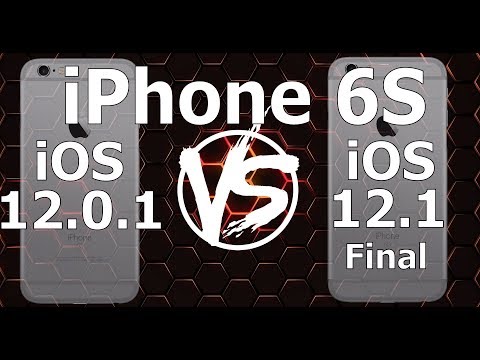 iPhone 6S : iOS 12 Final vs iOS 11.4.1 Speed Test (Build 16A366). 