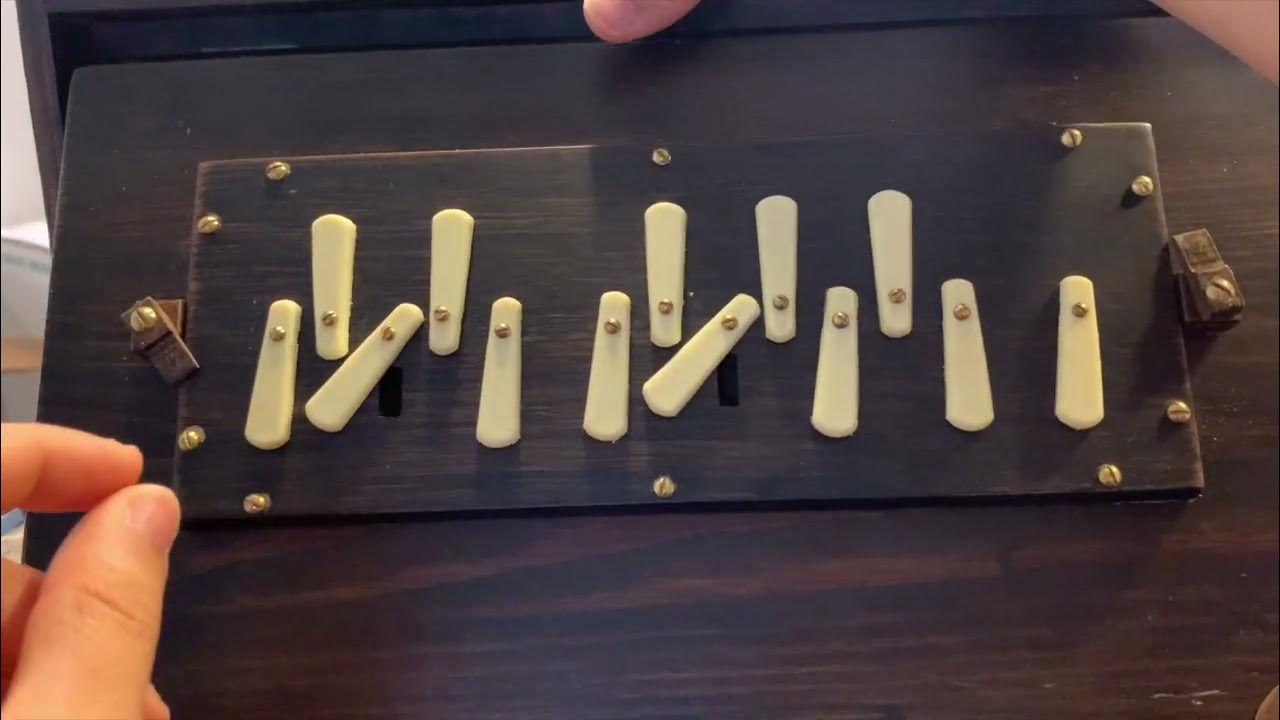 Shruti Box Repair Video Excerpt Tuning was too sharp! YouTube