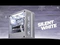 Silent White 5950X RTX 3080 VISION Build in BeQuiet 500DX