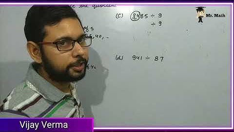 Class 6 Math Ch-1 Knowing Our Numbers || Estimate Quotient ||