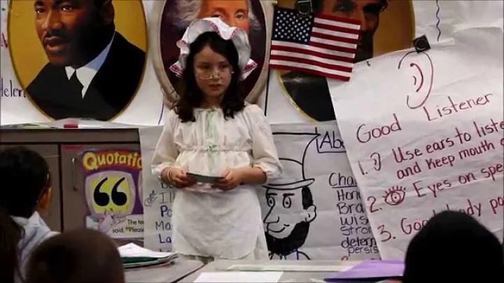 Sophia - Betsy Ross Presentation 3/4/15