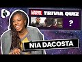 The Marvels Director Nia DaCosta QUESTIONS Her Marvel Trivia Knowledge 😂