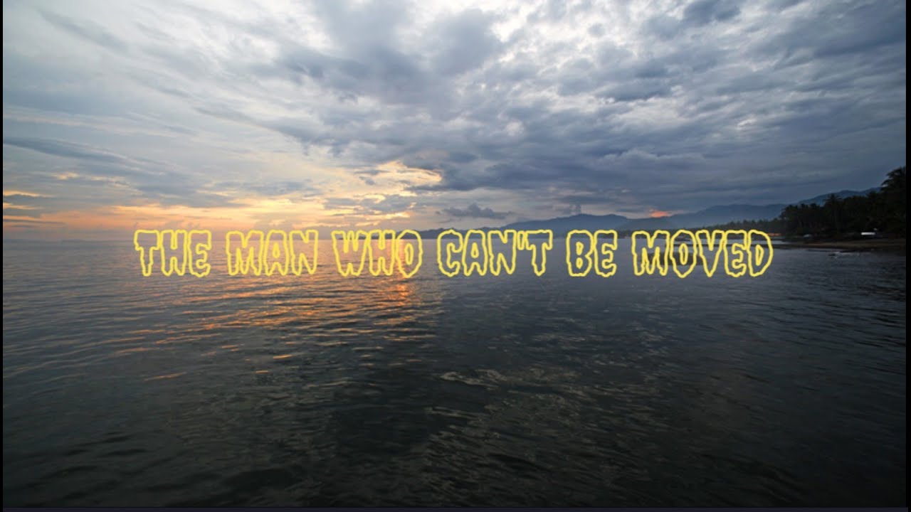 The Man Who Can T Be Moved Lirik The Script - The Man Who Can't Be Moved Lyrics - YouTube