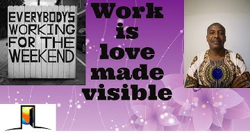 Pre-intermediate Lesson 9: work is love made visible