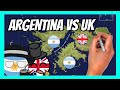 💥La GUERRA de las MALVINAS en 7 minutos💥 | Guerra ARGENTINA VS UK