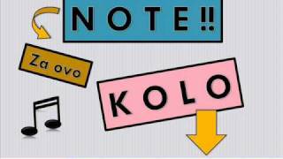 Video thumbnail of "Boban Prodanovic-Spomenkino kolo (NOTE !)"