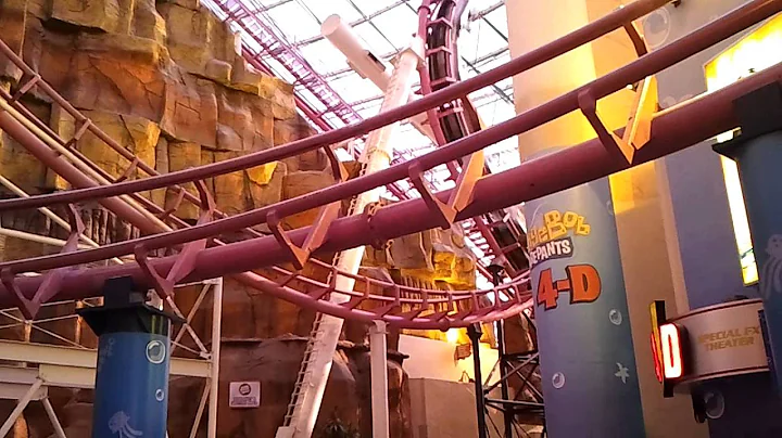 The Roller Coasters ADVENTUREDOME INSIDE CIRCUS CIRCUS Las Vegas | AUDIOVISOR MONTAÑA RUSA