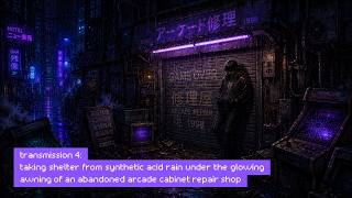 transmission 4: taking shelter under the awning of an abandoned arcade cabinet repair shop