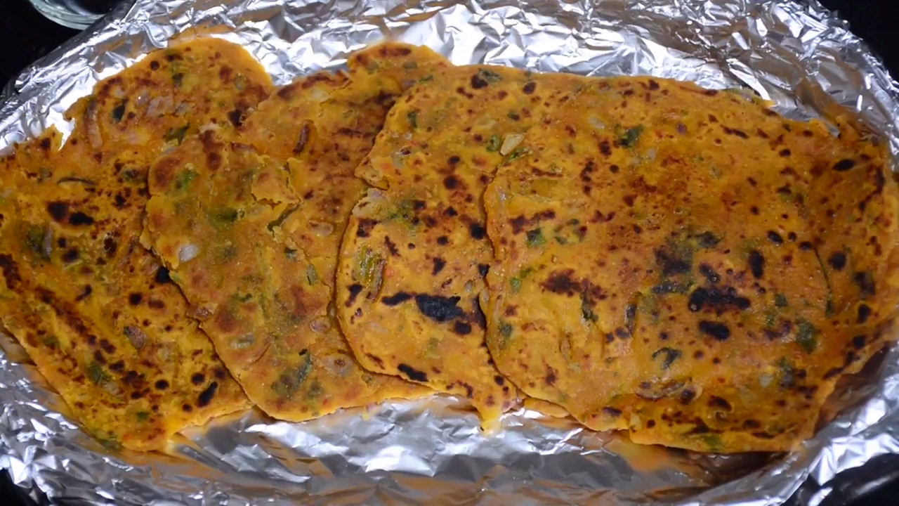 Missi Roti Recipe In Hindi Punjabi Missi Roti Recipe | Missi Roti Tawa Recipe Hindi|Authentic