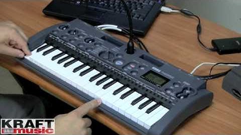 Kraft Music Korg microSAMPLER Demo with Rich Formidoni