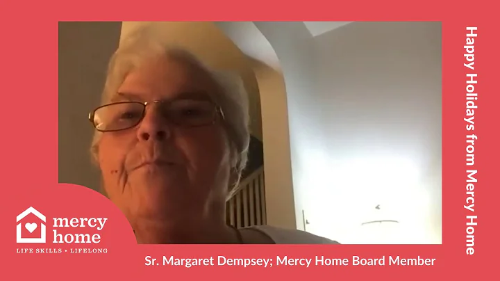 Happy Holidays from Sr. Margaret Dempsey