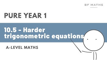 A-Level Maths | Pure Year 1 | 10.5 - Harder trigonometric equations (CAST Diagram) | Edexcel