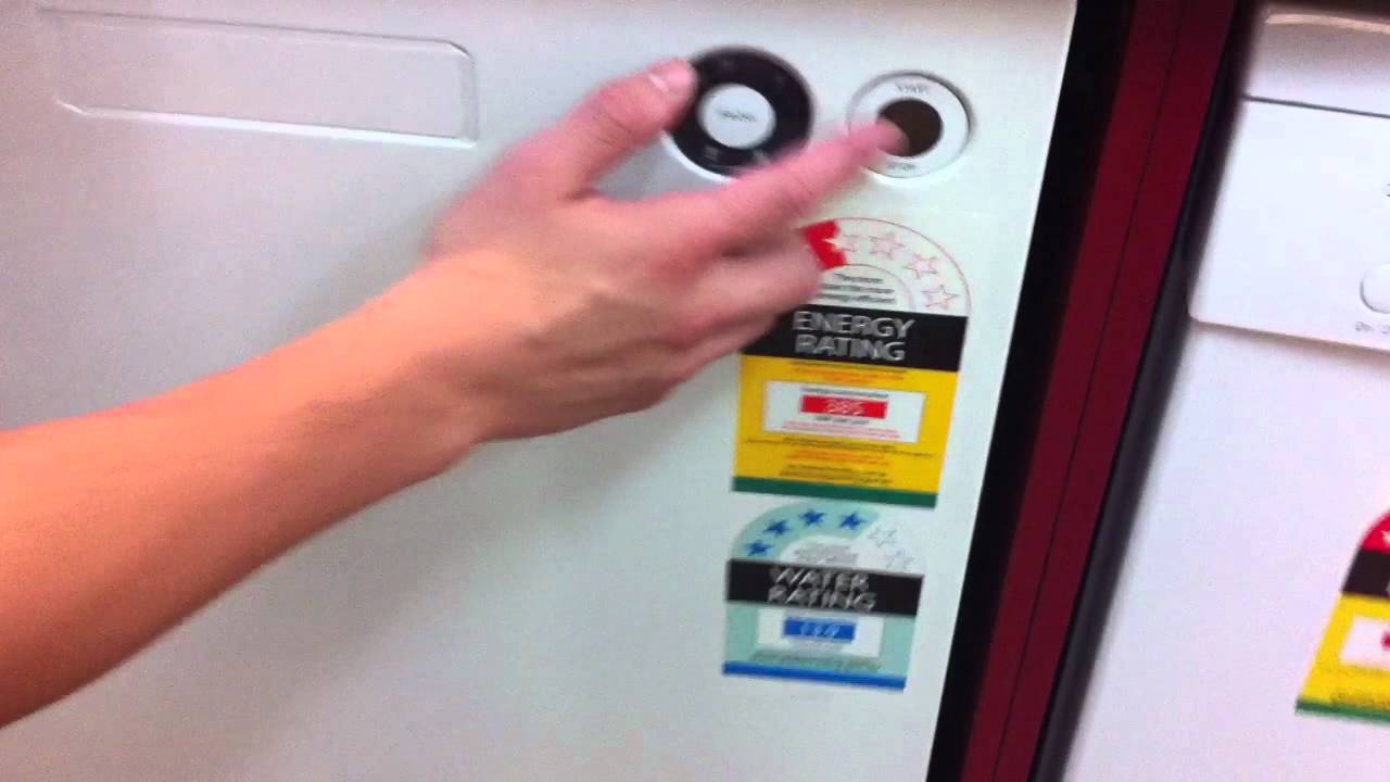 ASKO Dishwasher D5424WH - YouTube