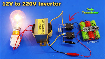 How To Make Simple Inverter 12v to 220v | 2SC5200 Inverter | 12v to 220v Inverter | IRFZ44N