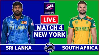 ICC T20 World Cup Live: Sri Lanka vs South Africa Live Scores | SL vs SA Live Scores & Commentary