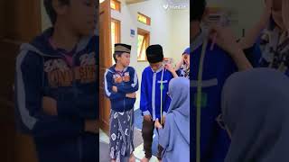 Suasana pengukuran baju seragam khataman#tpq al-khoir#mertokondo,rejosari,kalikajar#