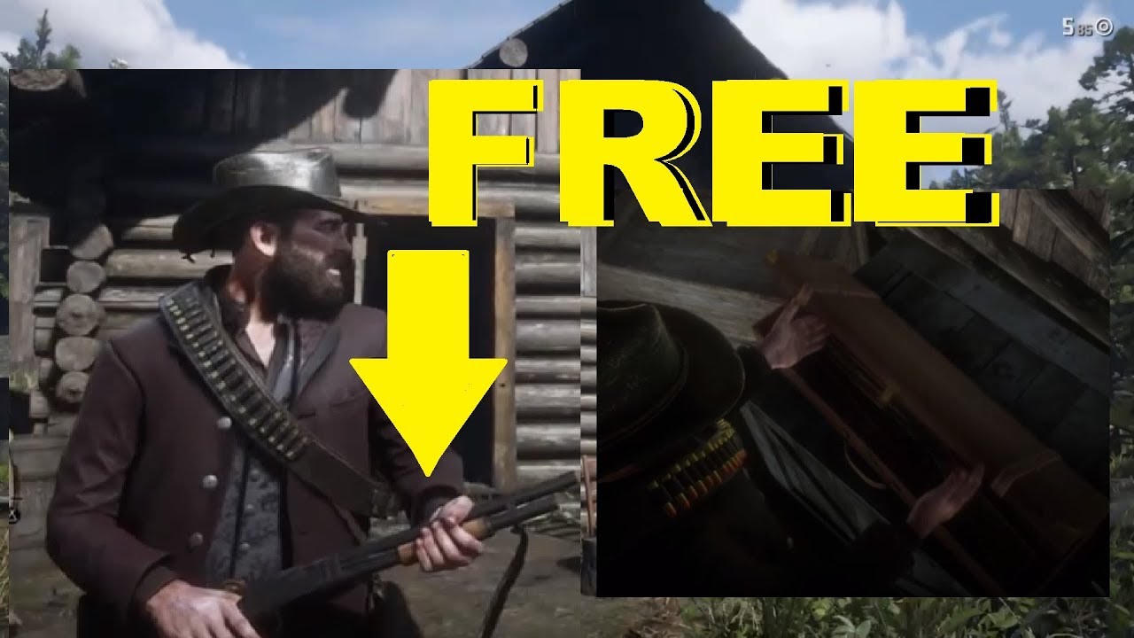 how to get free pump action shotgun | Red dead redemption 2 - YouTube
