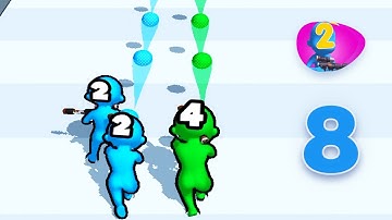 Merge Squad 2048 Grabber Run | Gameplay Part - 8 | Android Gameplay