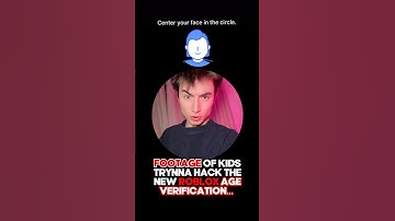 Have YOU DONE The New ROBLOX AGE VERIFICATION💀🎂⁉️