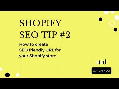 Creating SEO Friendly URL for your Shopify Store