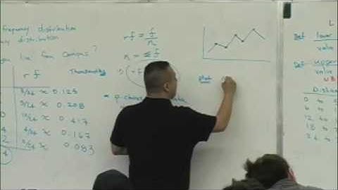 Daniel Judge- Statistics Lecture 2 (part 6)