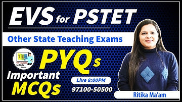 EVS For PSTET 2024 | Class-01 | PSTET EVS Most Expected Questions | PSTET Paper 1 EVS Preparation
