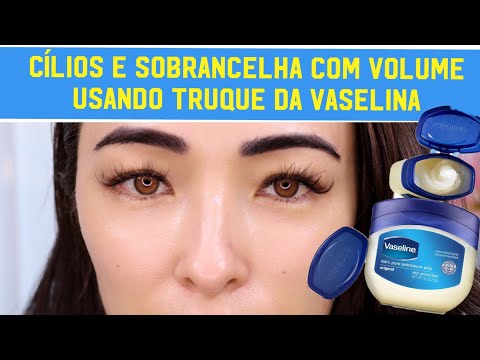 Vídeo: A vaselina pode fazer crescer os cílios?