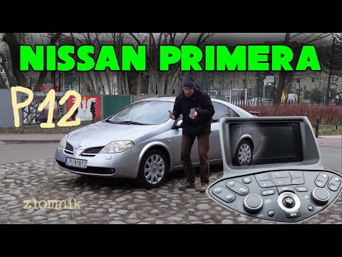 Złomnik: Nissan Primera drowned in gadgets