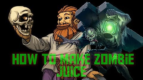 how to make zombie juice in graveyard keeper