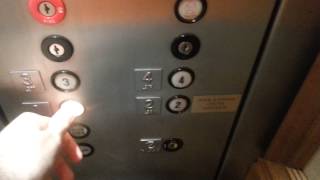 Dover Hydraulic Elevator @ The Tempe Mission Palms Hotel Tempe, AZ (1080p Take)