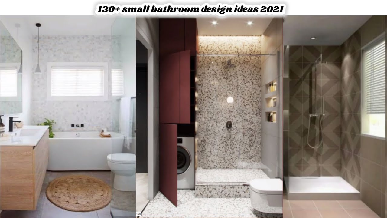130 Small Bathroom Design Ideas 2021 Bathroom Interior Design Ideas Hash Decoration Ideas Youtube
