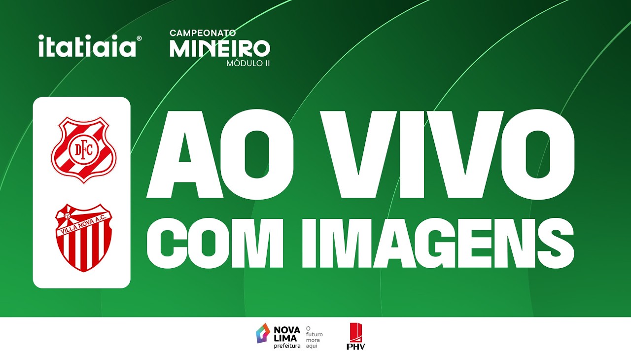 DEMOCRATA-SL X VILLA NOVA AO VIVO E COM IMAGENS | MINEIRO MÓDULO II | FINAL 
