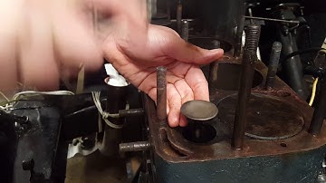 1931 Ford Model A valve and valve guide removal