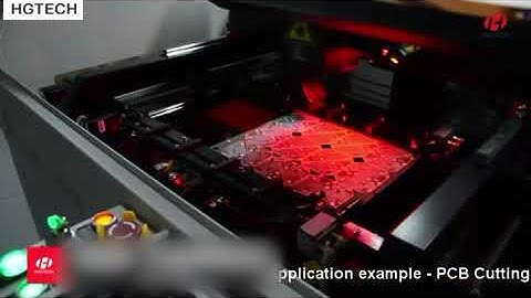 FPC Cutting And Drill Machine From HGLASER