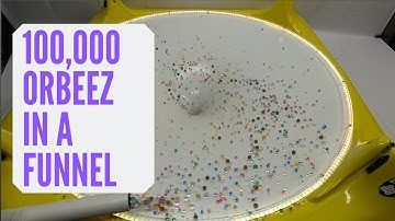 100,000 Orbeez in a Hyperbolic Funnel