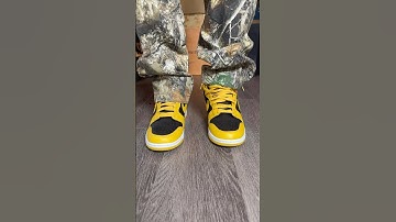 Nike Dunk High WuTang 2024 on feet