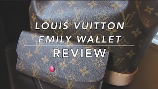 Louis Vuitton Emilie Wallet Review & Why I my Zippy Compact Wallet | FashionablyAmy - YouTube