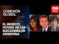 Argentina: Bullrich, Massa y Milei disputan la presidencia  | Conexión Global Prime