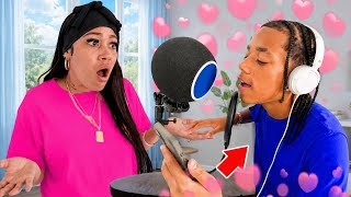 Famous Boy Doesn't Listen To Mom, Caught Making A Song For His Crush🥰 Wealth