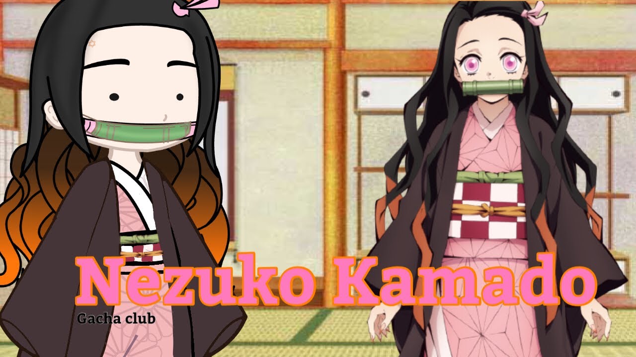 ☆: { KNY } ☁️: How to make Nezuko Kamado In Gacha club ., 3/???