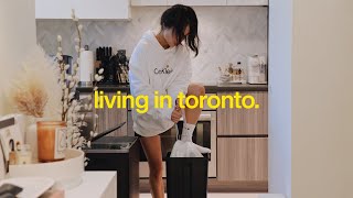 Toronto Vlog - A productive few days in my life, Working from home, and Cooking at home (토론토 브이로그)