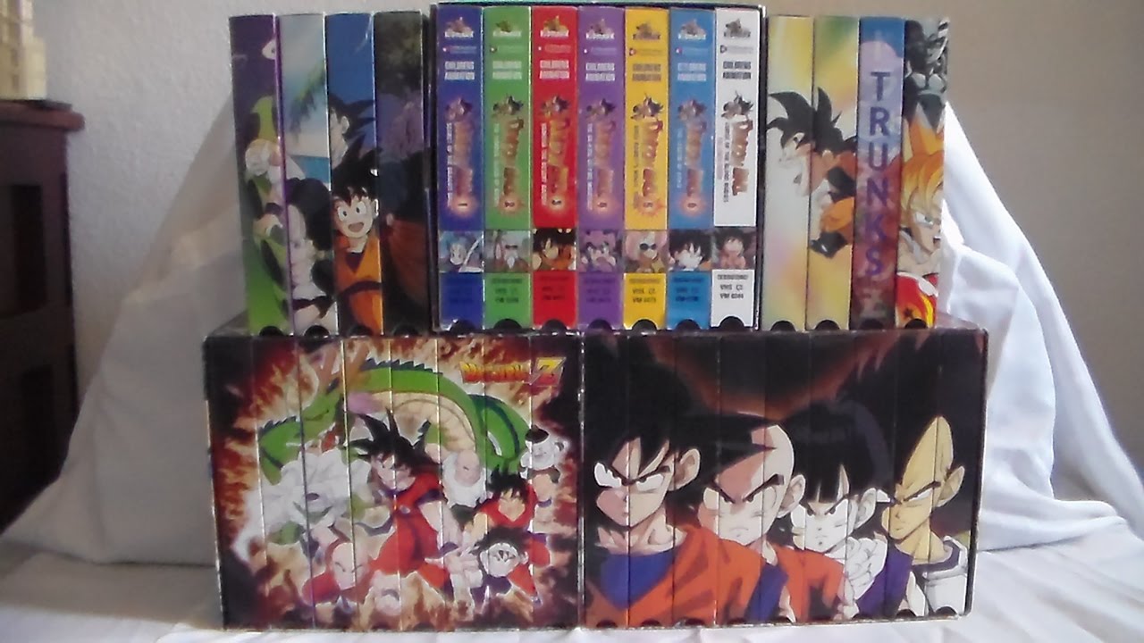 Unboxing Dragonball Dbz Collection Part 1 Vhs Youtube