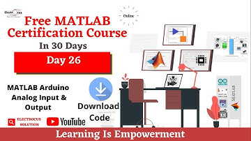MATLAB Analog Input & Output | Arduino in MATLAB