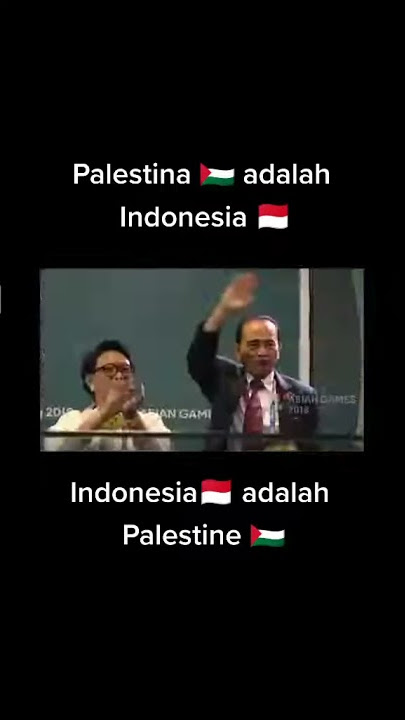 Palestina di sambut Indonesia... tuan rumah Asian Games...